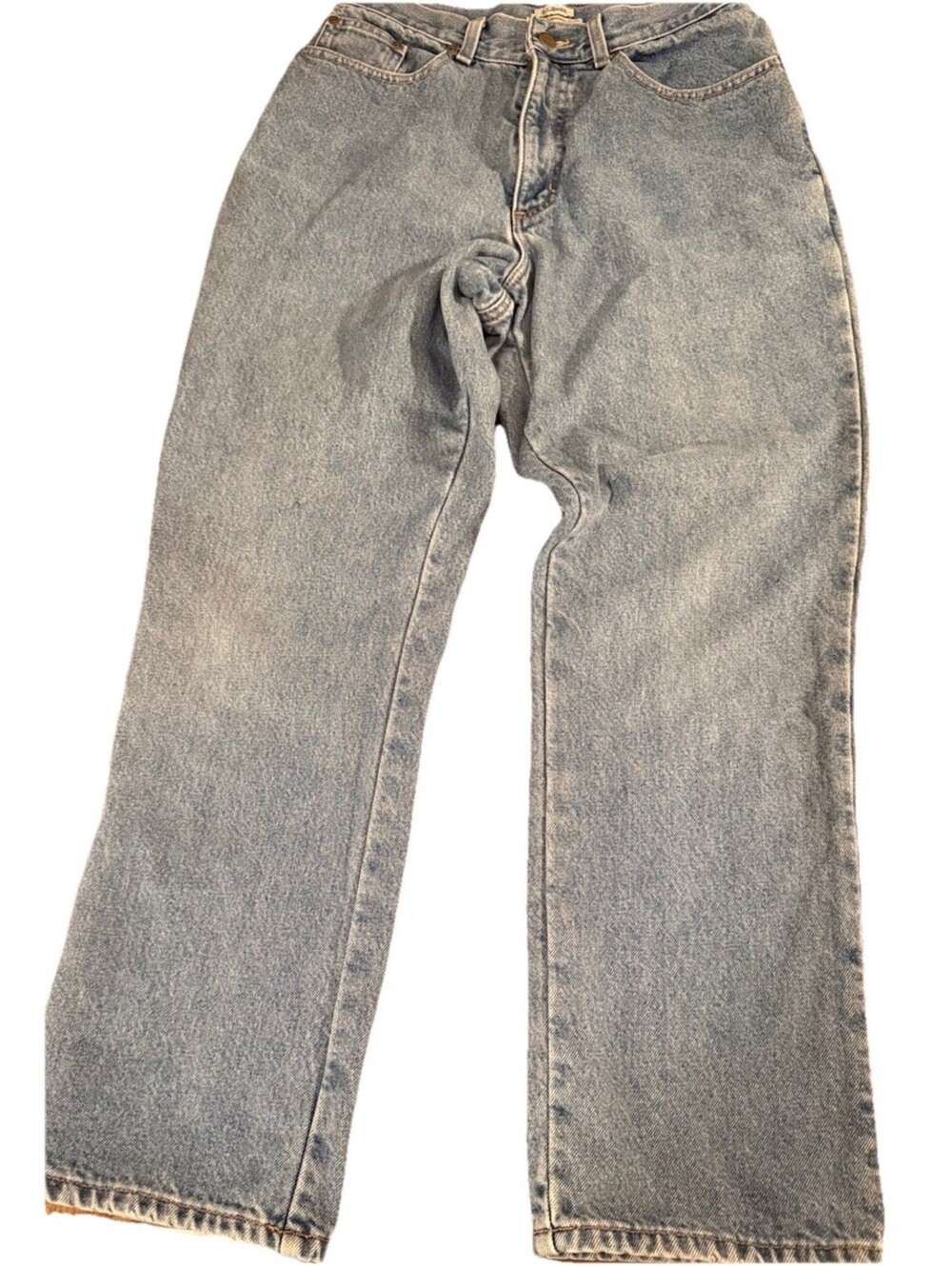LL Bean Vintage Size 10 Women’s Original For Flannel Lined Denim Jeans